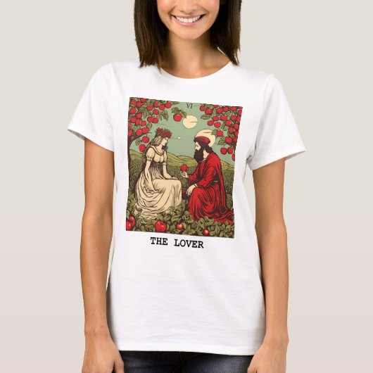 DIE LOVER - TAROT-KARTE T-Shirt (Vorderseite)