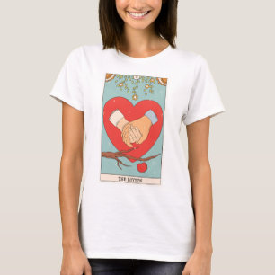 Die Lovers Tarot Card Der moderne T - Shirt Major