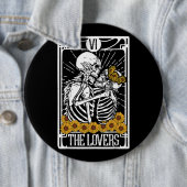 Die Lovers Tarot Card Reading Hexenhalle Button (Beispiel)