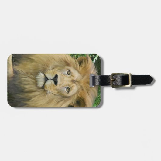 Die Löwen Gepäckanhänger (Vorderseite horizontal)