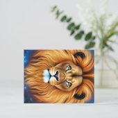Die Löwen Postkarte (Stehend Vorderseite)