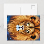 Die Löwen Postkarte (Vorne/Hinten)