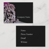 Die Löwen Visitenkarte (Vorne/Hinten)