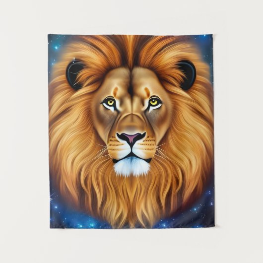 Die Löwen Wandteppich (Vorderseite)