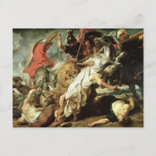 Die Löwenjagd, 1621 Postkarte