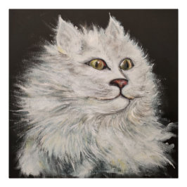 Die Löwenkatze Fotodruck