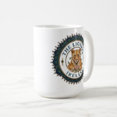 Die Löwin. Irland Kaffeetasse (VorderseiteRechts)