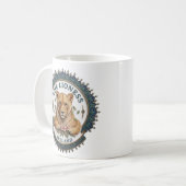 Die Löwin. Irland Kaffeetasse (Vorderseite Links)