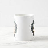 Die Löwin. Irland Kaffeetasse (Mittel)