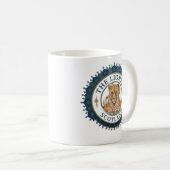 Die Löwin. Schottland Kaffeetasse (VorderseiteRechts)