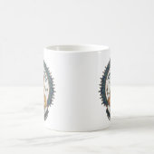 Die Löwin. Schottland Kaffeetasse (Mittel)