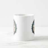 Die Löwin. Schottland Kaffeetasse (Mittel)