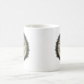 Die Löwin. Wales Kaffeetasse (Mittel)