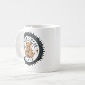 Die Löwin. Wales Kaffeetasse (Vorderseite Links)