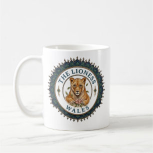Die Löwin. Wales Kaffeetasse