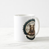 Die Löwin. Wales Kaffeetasse (VorderseiteRechts)