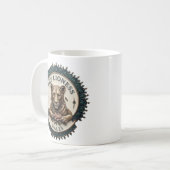 Die Löwin. Wales Kaffeetasse (Vorderseite Links)