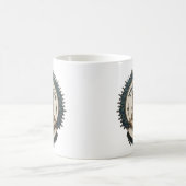 Die Löwin. Wales Kaffeetasse (Mittel)