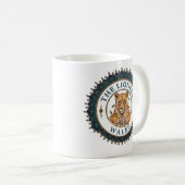 Die Löwin. Wales Kaffeetasse (VorderseiteRechts)