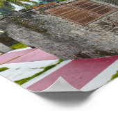 Die Loyalist Memorial Sculpture Gardens, Bahamas Poster (Ecke)