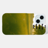 Die Luft stürzt sich in ein ruhiges Leben Case-Mate iPhone Hülle (Rückseite (Horizontal))