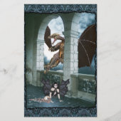 Die Lüge des Drachen Briefpapier (Vorderseite)