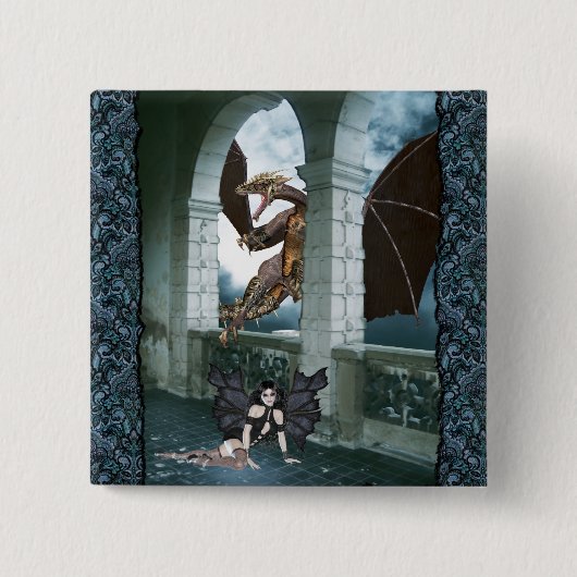 Die Lüge des Drachen Button (Vorderseite)