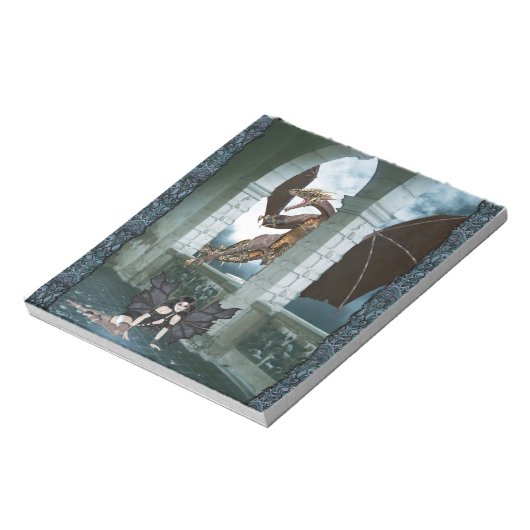 Die Lüge des Drachen Notizblock (Rotiert)