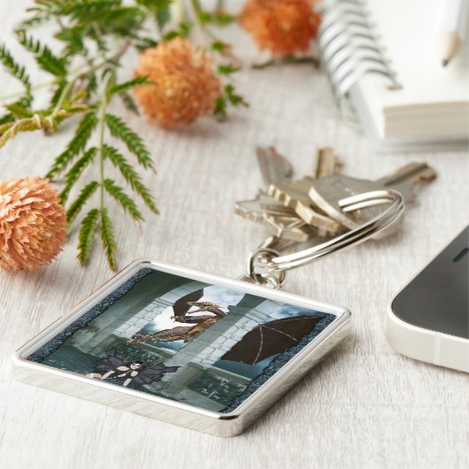 Die Lüge des Drachen Schlüsselanhänger (Seite)