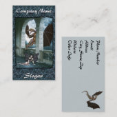 Die Lüge des Drachen Visitenkarte (Vorne/Hinten)