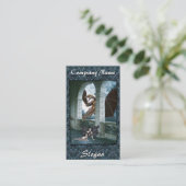 Die Lüge des Drachen Visitenkarte (Stehend Vorderseite)