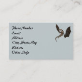 Die Lüge des Drachen Visitenkarte (Rückseite)