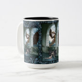 Die Lüge des Drachen Zweifarbige Tasse (Vorderseite Links)