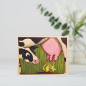 Die Lügen Postkarte (Stehend Vorderseite)