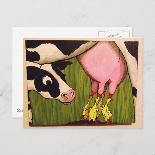 Die Lügen Postkarte (Vorne/Hinten)