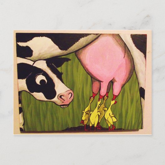 Die Lügen Postkarte (Vorderseite)