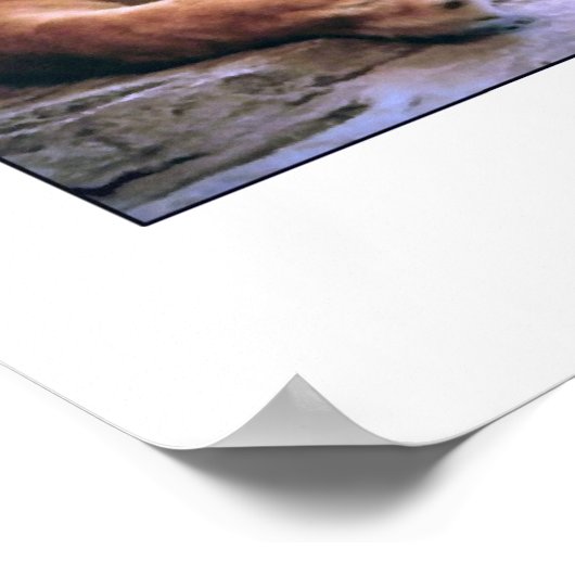 "Die Lügner" Poster (Ecke)