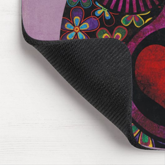 die Luke der Eule Mousepad (Ecke)