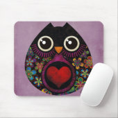 die Luke der Eule Mousepad (Mit Mouse)