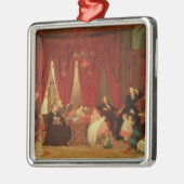 Die Luken-Familie, 1870-71 Silbernes Ornament (Links)
