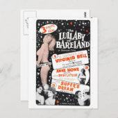 DIE LULLABY VON BARELAND POSTCARD POSTKARTE (Vorne/Hinten)