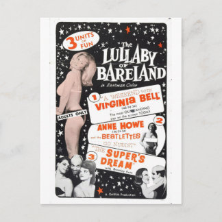 DIE LULLABY VON BARELAND POSTCARD POSTKARTE