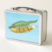 Die Lunchbox des Raketenkrokodils (Rückseite)