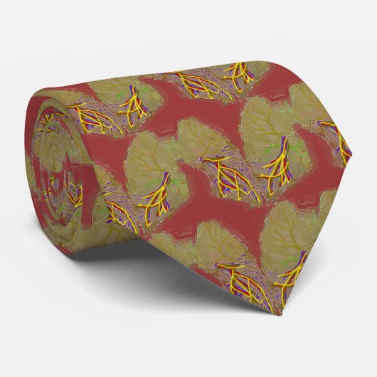 Die Lungen-Kunst-Krawatte der Krawatte (Gerollt)