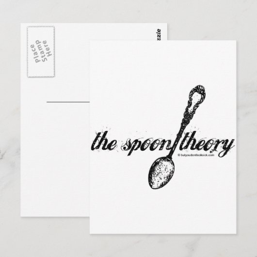 Die Lungentheorie Postkarte (Vorne/Hinten)