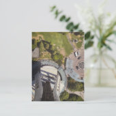 Die Lupe Postkarte (Stehend Vorderseite)