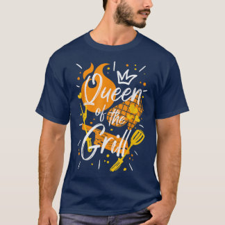 Die lustige Königin der Grillgerüche kocht T-Shirt