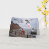 Die lustige kundengerechte karte (Gelbe Blume)