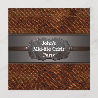 Die lustige Midlife Crisis Mans 40. Geburtstag Par Einladung