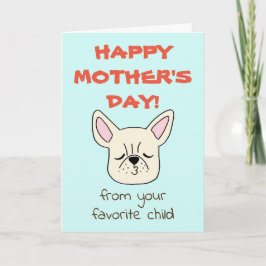 Die lustige Muttertagskarte Funny Card für Hundeli Karte